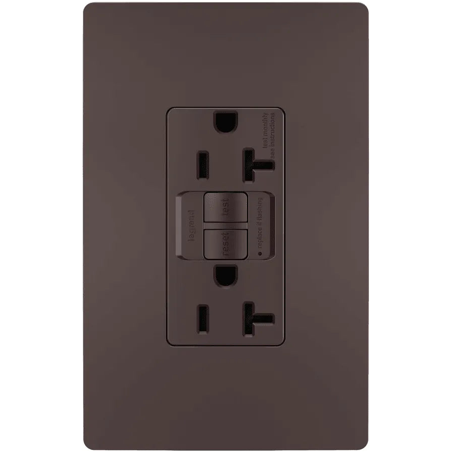 Legrand Radiant - radiant® Spec Grade 20A Tamper Resistant Self Test GFCI Receptacle - 2097TRDBCC4 | Montreal Lighting & Hardware