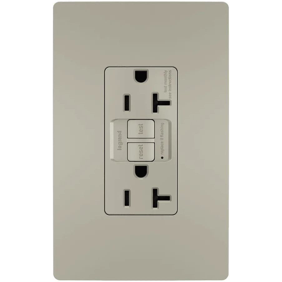 Legrand Radiant - radiant® Spec Grade 20A Tamper Resistant Self Test GFCI Receptacle - 2097TRNICC4 | Montreal Lighting & Hardware