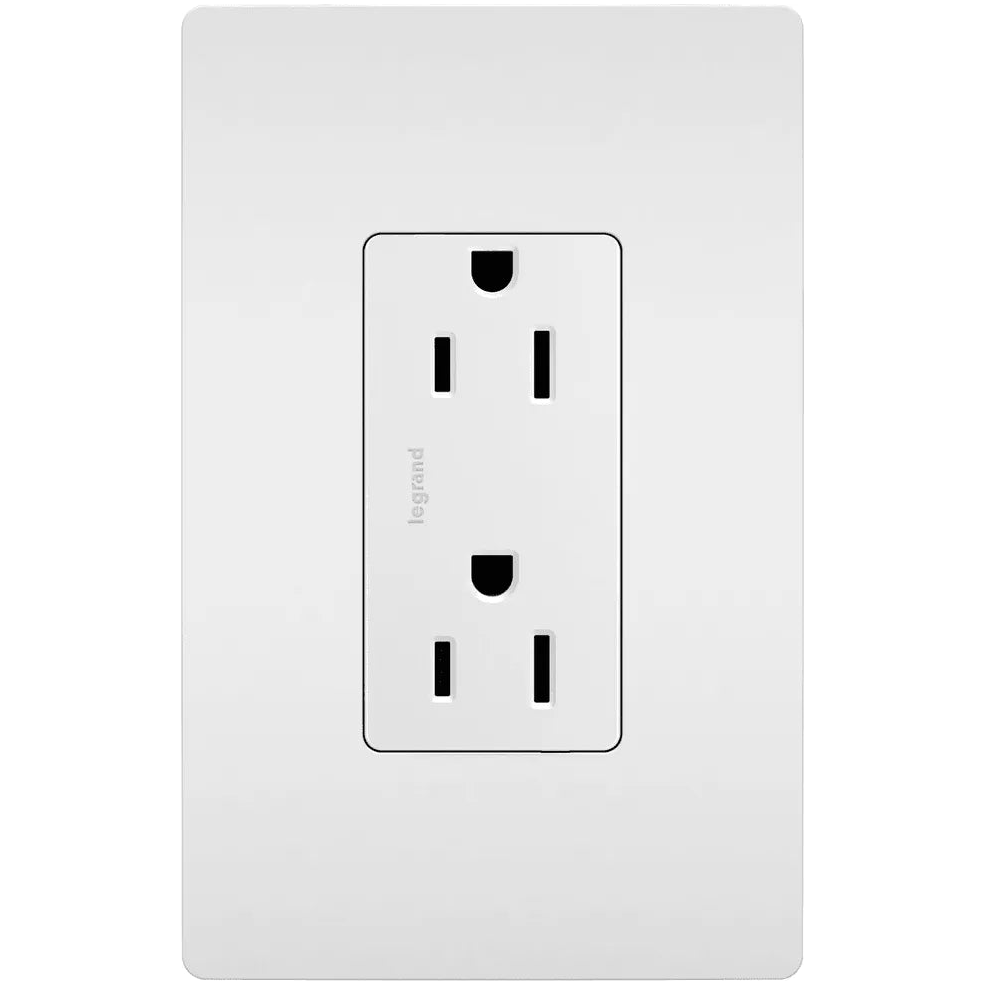 Legrand Radiant - radiant® Tamper Resistant Outlet - 885TRW | Montreal Lighting & Hardware