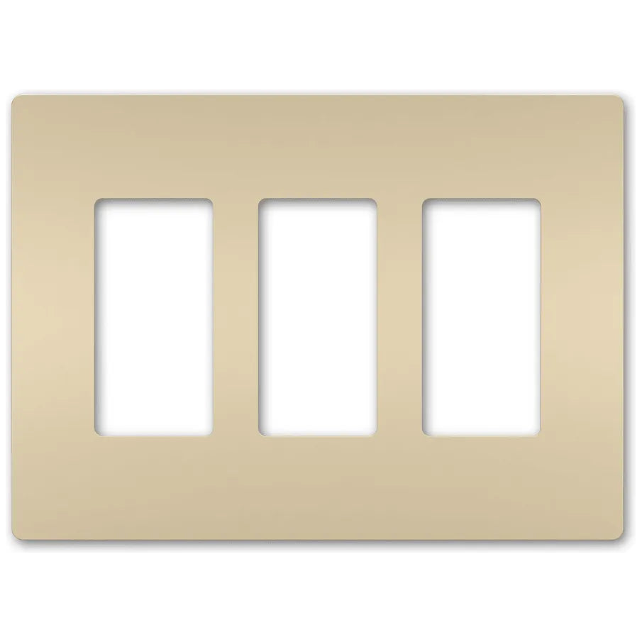 Legrand Radiant - radiant® Three-Gang Screwless Wall Plate - RWP263I | Montreal Lighting & Hardware