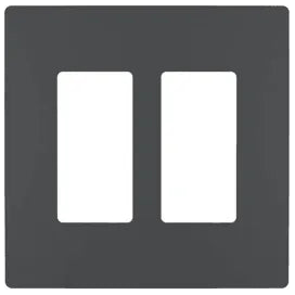 Legrand Radiant - radiant® Two-Gang Screwless Wall Plate - RWP262GCC6 | Montreal Lighting & Hardware