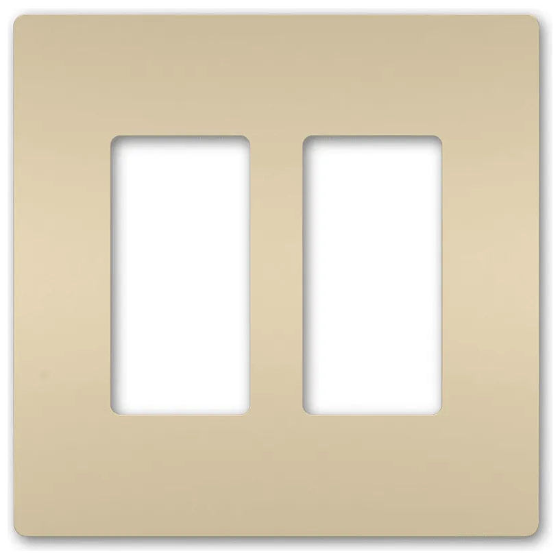 Legrand Radiant - radiant® Two-Gang Screwless Wall Plate - RWP262I | Montreal Lighting & Hardware