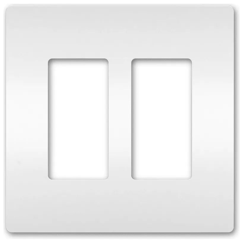 Legrand Radiant - radiant® Two-Gang Screwless Wall Plate - RWP262W | Montreal Lighting & Hardware