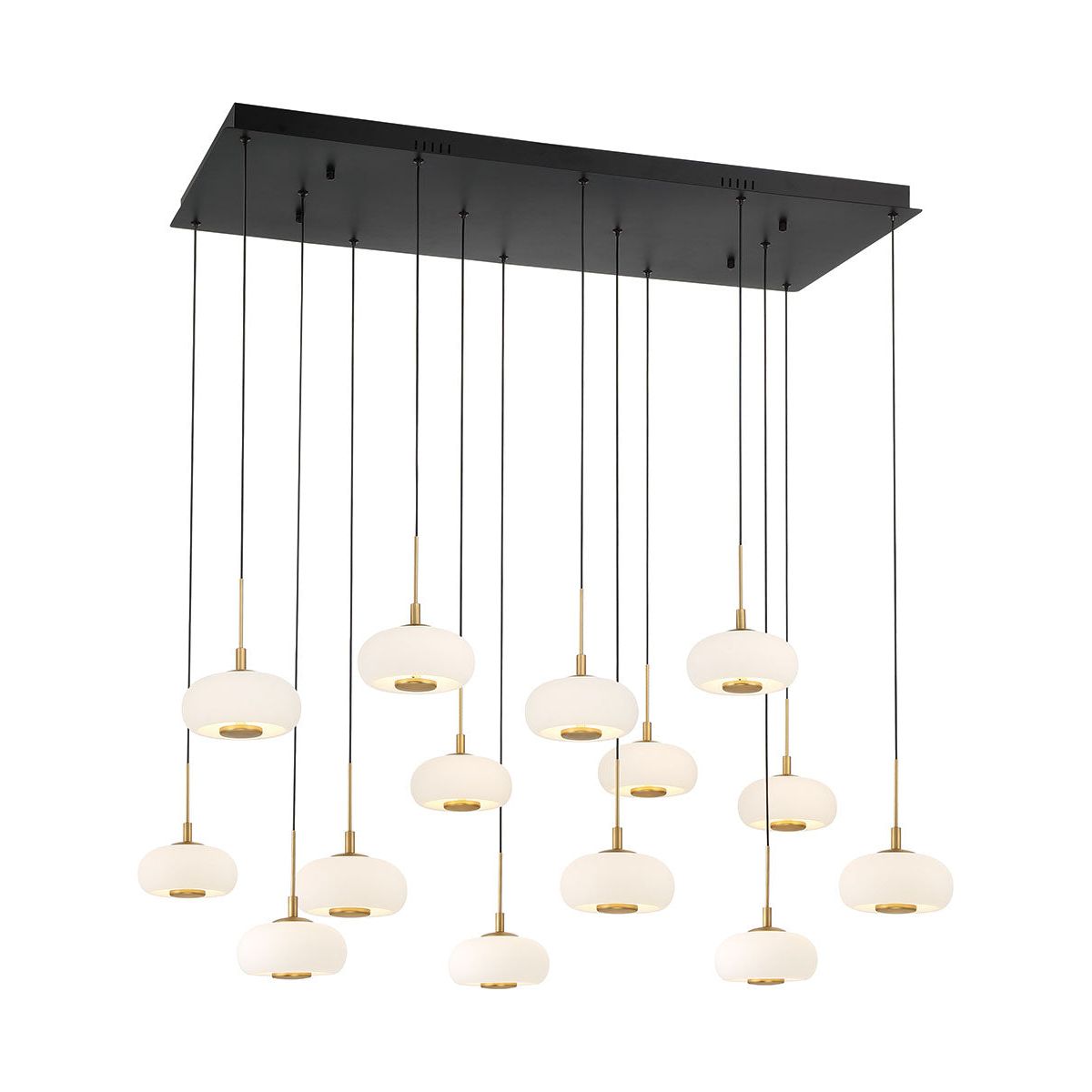 Lib&Co. - Adelfia Linear Chandelier - 10199-02 | Montreal Lighting & Hardware