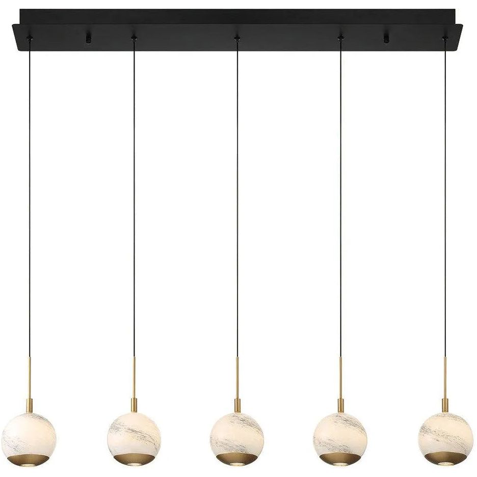 Lib&Co. - Baveno Linear Chandelier - 10208-02 | Montreal Lighting & Hardware