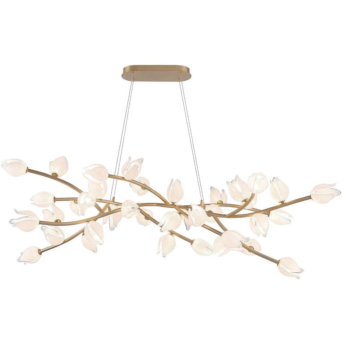 Lib&Co. - Belluno Linear Chandelier - 10116-03 | Montreal Lighting & Hardware