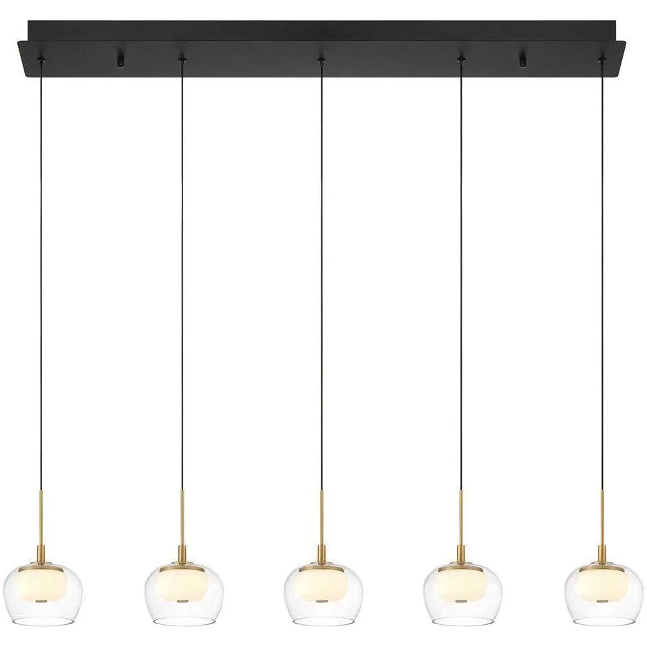 Lib&Co. - Manarola Linear Chandelier - 10216-02 | Montreal Lighting & Hardware