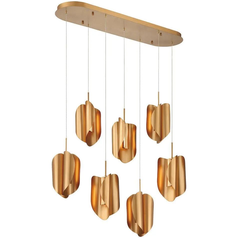 Lib&Co. - Portofino Linear Chandelier - 10120-04 | Montreal Lighting & Hardware