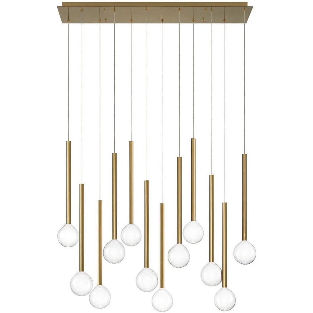 Lib&Co. - Positano Linear Chandelier - 10150-07 | Montreal Lighting & Hardware