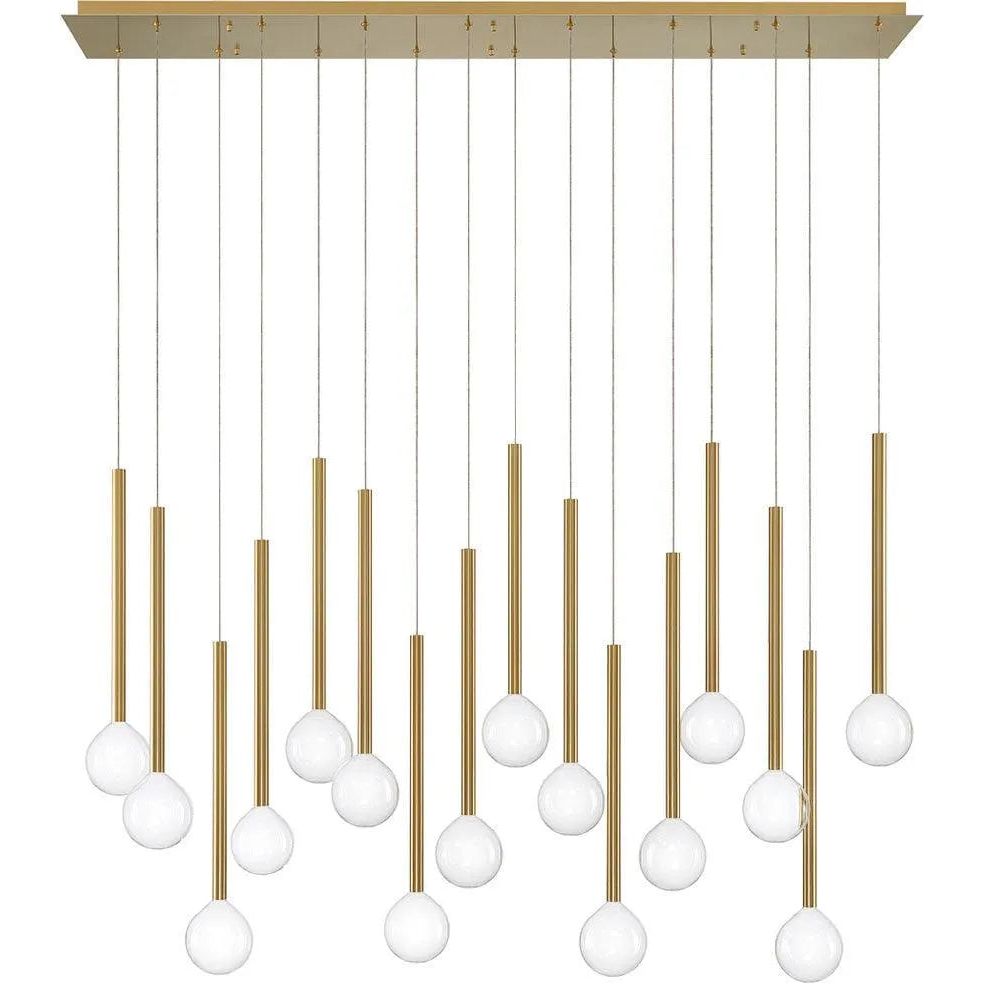 Lib&Co. - Positano Linear Chandelier - 10152-07 | Montreal Lighting & Hardware