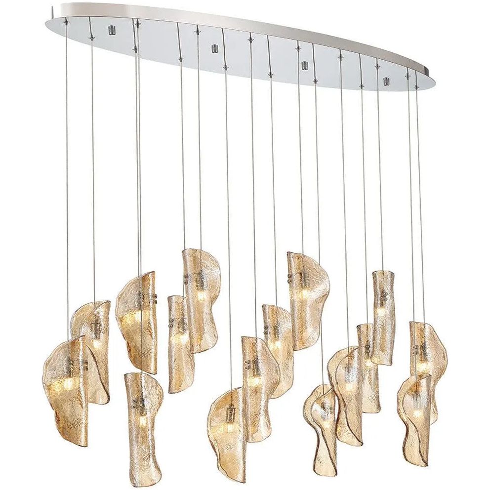 Lib&Co. - Sorrento Linear Chandelier - 10172-018 | Montreal Lighting & Hardware