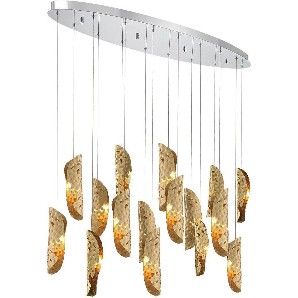 Lib&Co. - Sorrento Linear Chandelier - 10172-020 | Montreal Lighting & Hardware