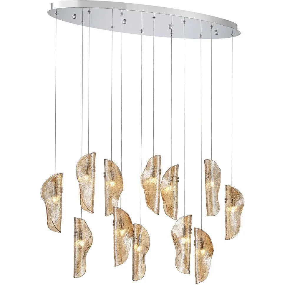 Lib&Co. - Sorrento Linear Chandelier - 12034-018 | Montreal Lighting & Hardware