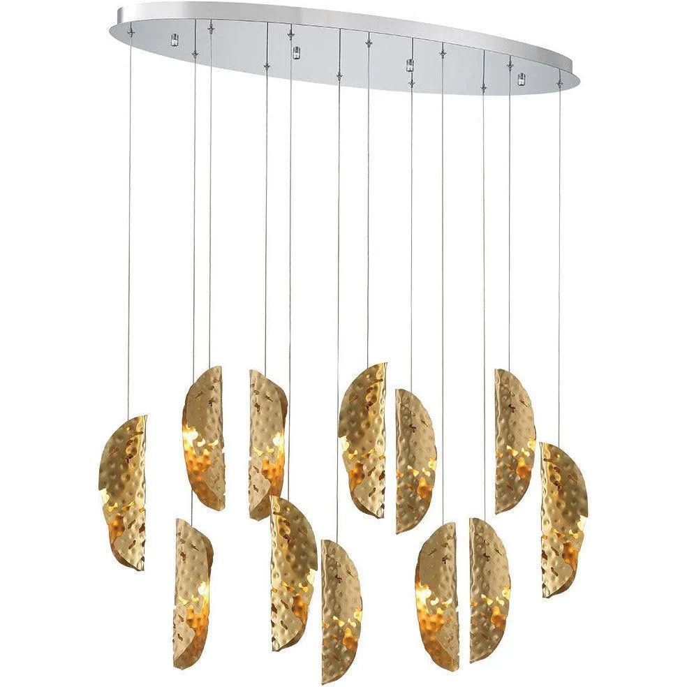 Lib&Co. - Sorrento Linear Chandelier - 12034-020 | Montreal Lighting & Hardware