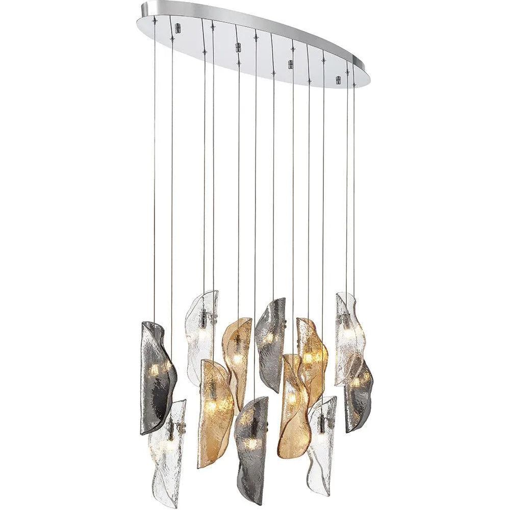 Lib&Co. - Sorrento Linear Chandelier - 12034-023 | Montreal Lighting & Hardware