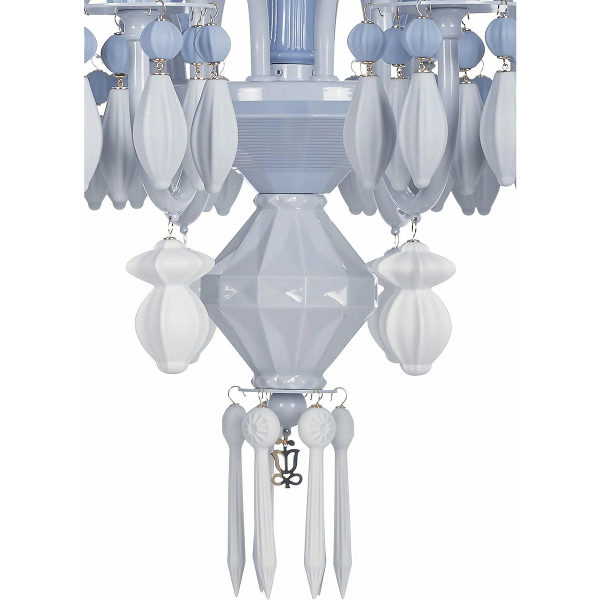 Lladro - Belle de Nuit 12 Lights Chandelier - 01023189 | Montreal Lighting & Hardware