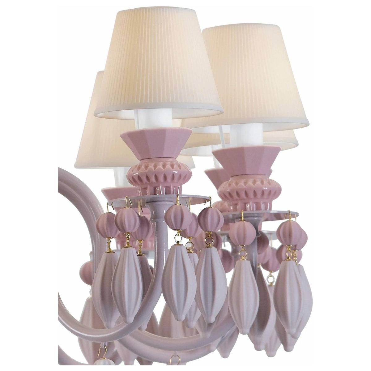 Lladro - Belle de Nuit 12 Lights Chandelier - 01023189 | Montreal Lighting & Hardware