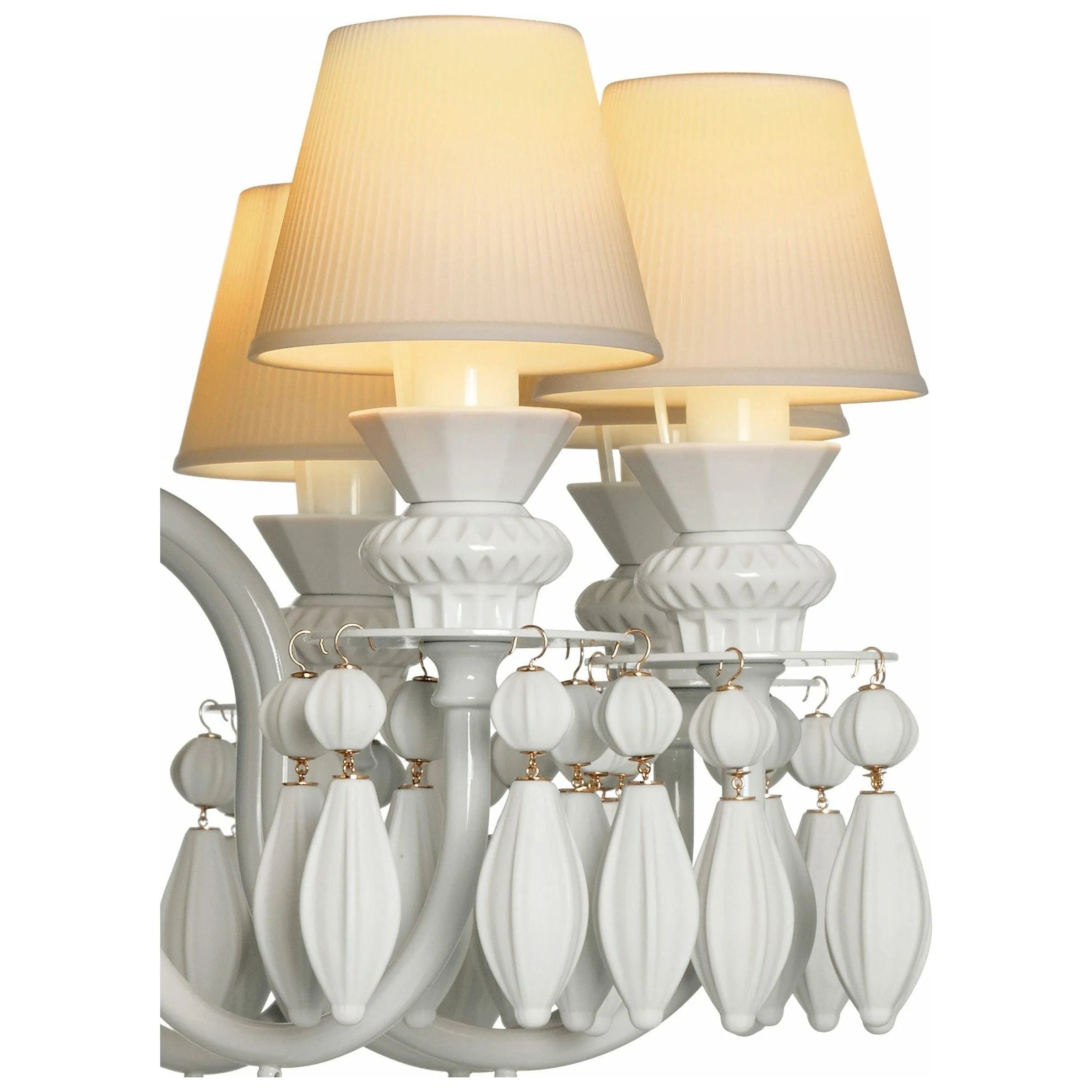 Lladro - Belle de Nuit 12 Lights Chandelier - 01023189 | Montreal Lighting & Hardware