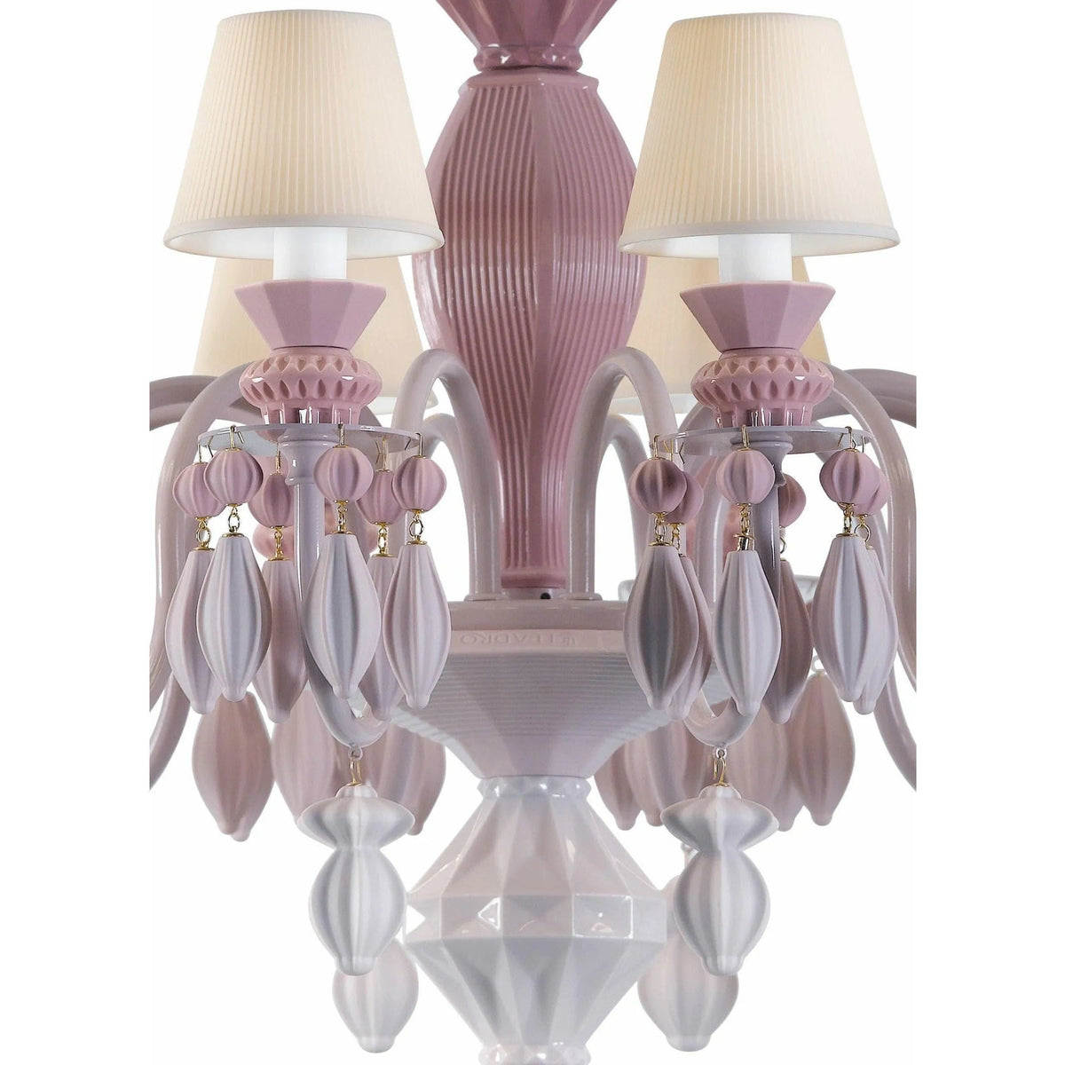 Lladro - Belle de Nuit 12 Lights Chandelier - 01023189 | Montreal Lighting & Hardware