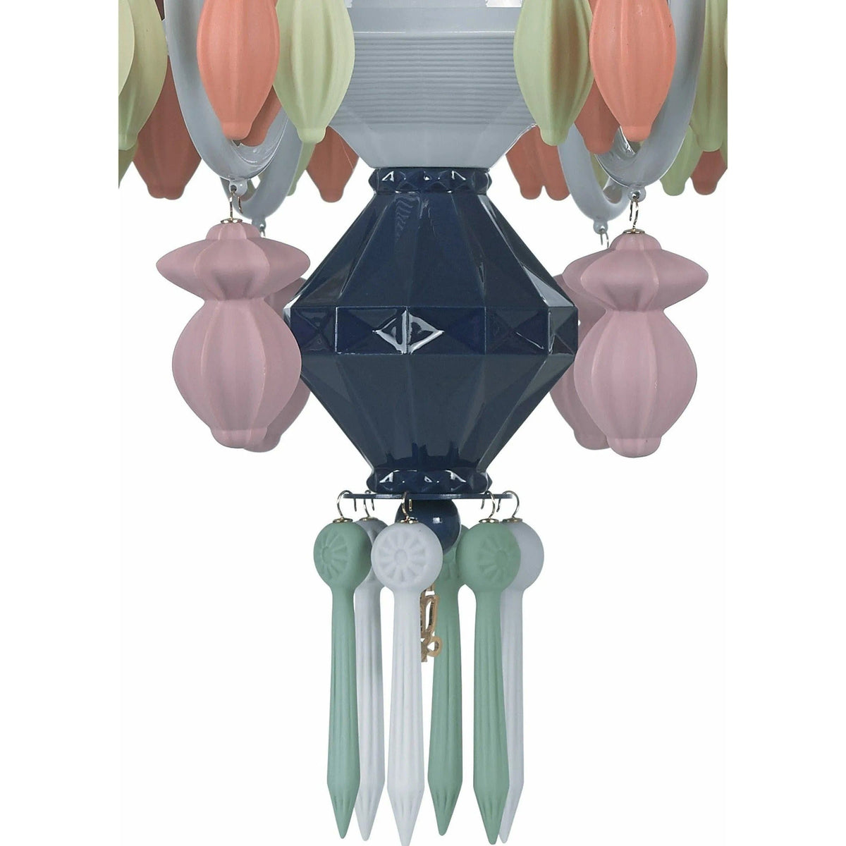 Lladro - Belle de Nuit 12 Lights Chandelier - 01023189 | Montreal Lighting & Hardware