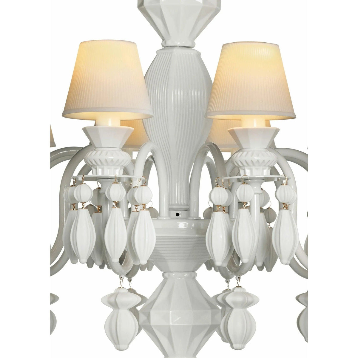 Lladro - Belle de Nuit 12 Lights Chandelier - 01023189 | Montreal Lighting & Hardware