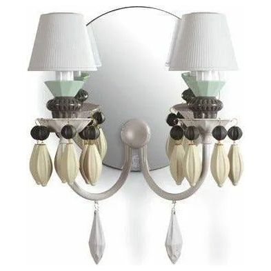 Lladro - Belle de Nuit 2 Lights Wall Sconce - 01023218 | Montreal Lighting & Hardware