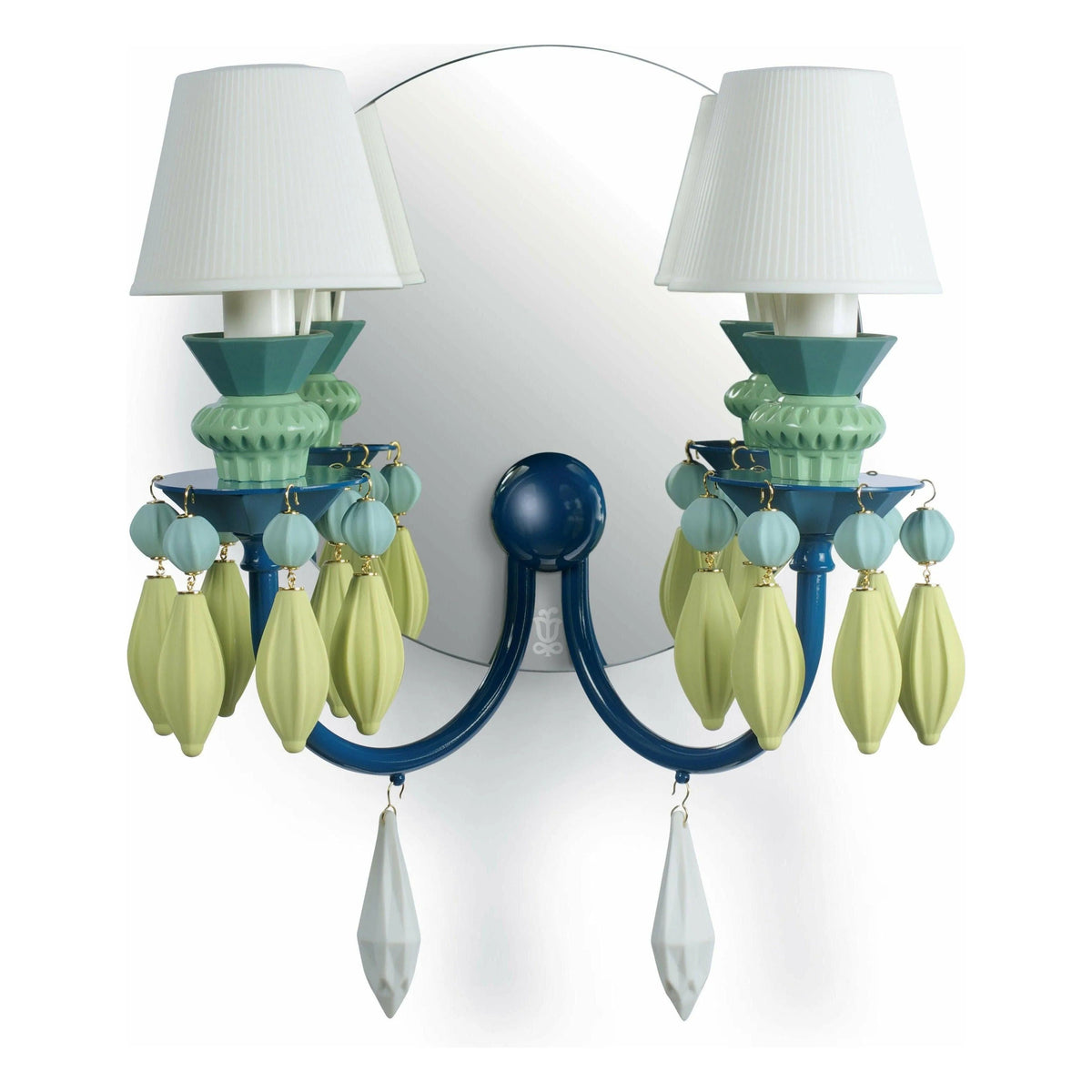 Lladro - Belle de Nuit 2 Lights Wall Sconce - 01023238 | Montreal Lighting & Hardware