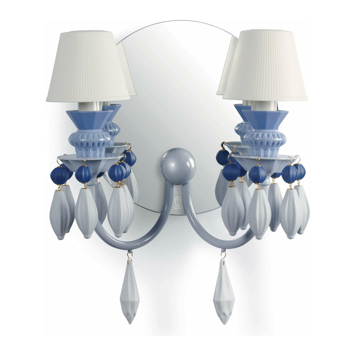 Lladro - Belle de Nuit 2 Lights Wall Sconce - 01023258 | Montreal Lighting & Hardware