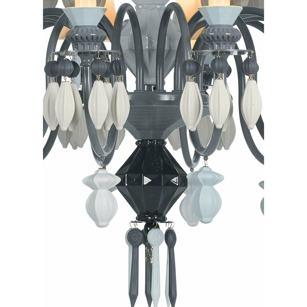 Lladro - Belle de Nuit 24 Lights Chandelier - 01023914 | Montreal Lighting & Hardware