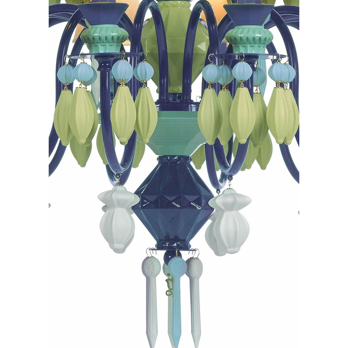 Lladro - Belle de Nuit 24 Lights Chandelier - 01023914 | Montreal Lighting & Hardware