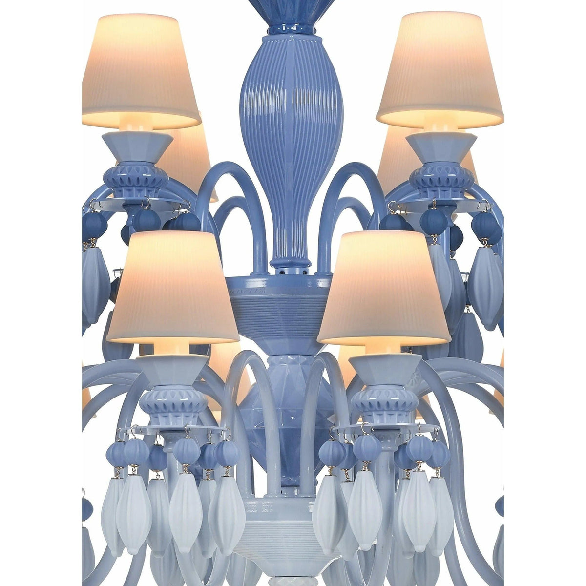 Lladro - Belle de Nuit 24 Lights Chandelier - 01023914 | Montreal Lighting & Hardware