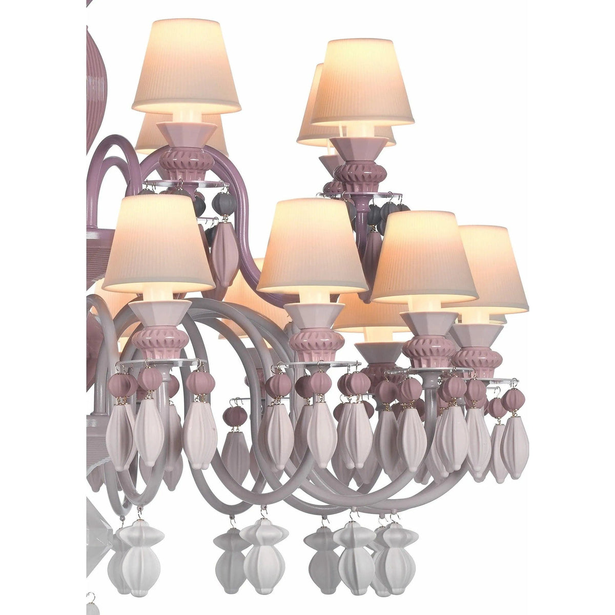 Lladro - Belle de Nuit 24 Lights Chandelier - 01023914 | Montreal Lighting & Hardware