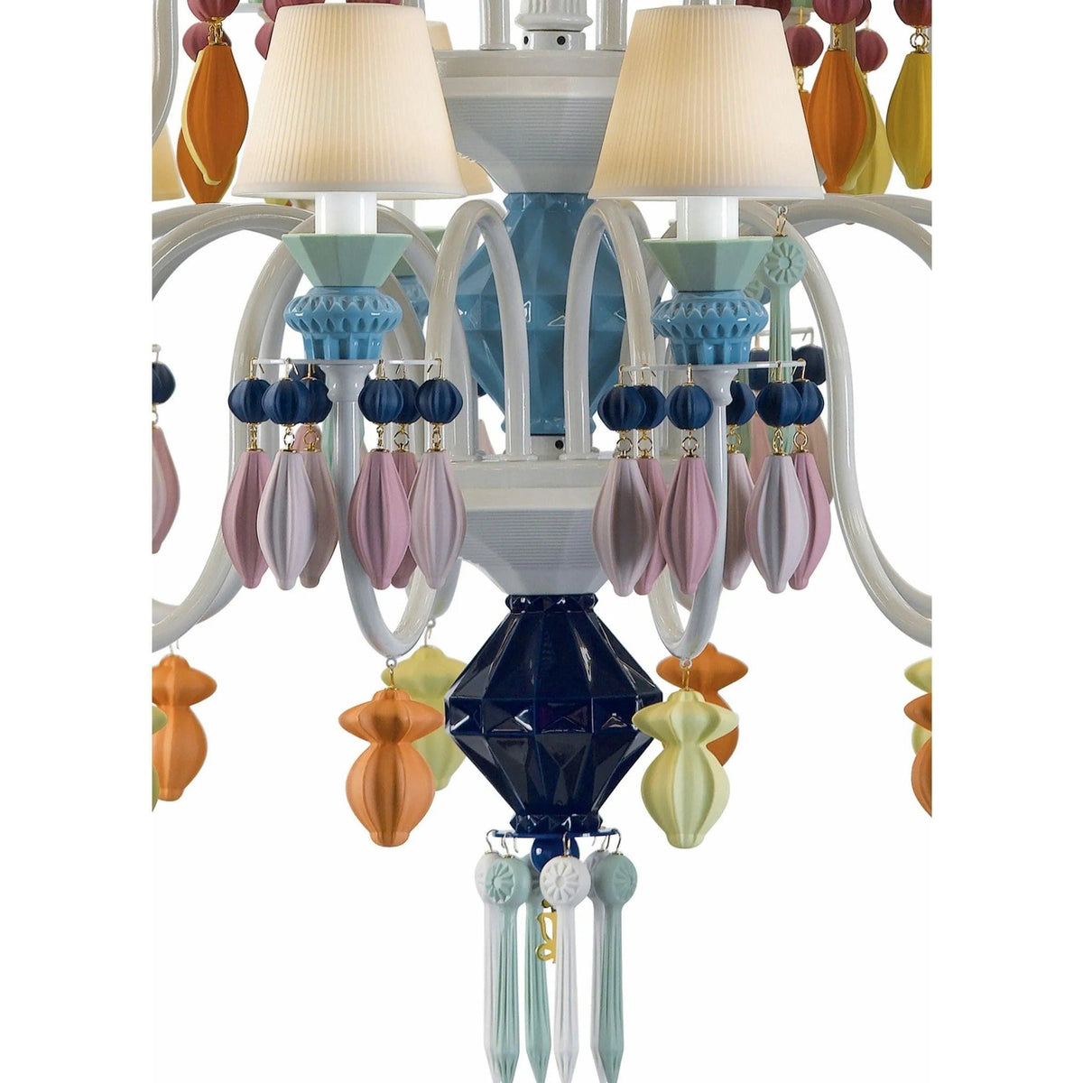 Lladro - Belle de Nuit 24 Lights Chandelier - 01023914 | Montreal Lighting & Hardware