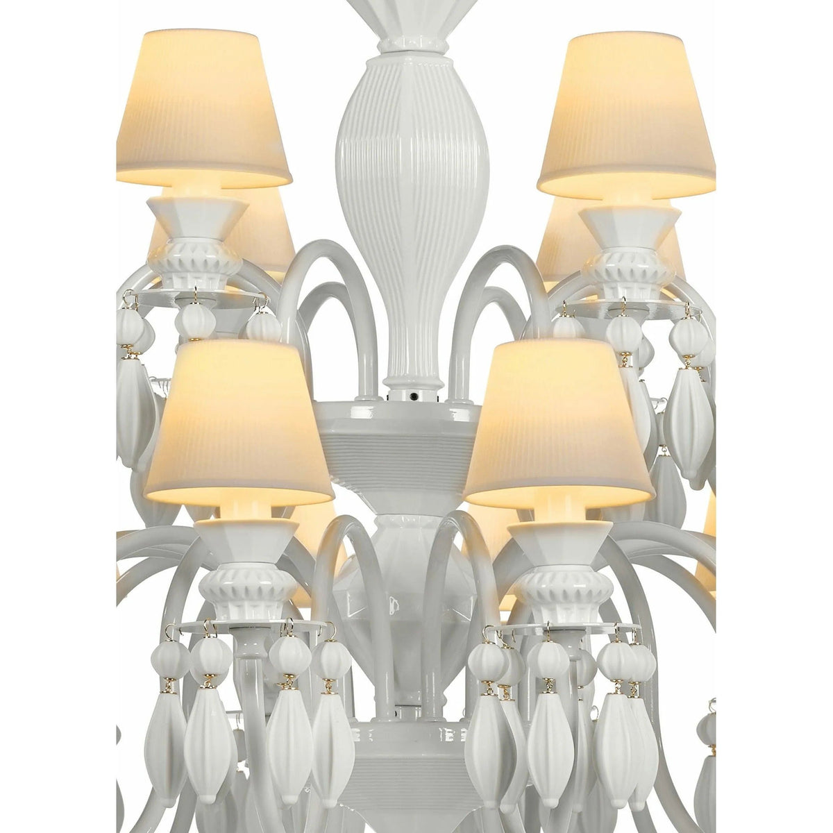 Lladro - Belle de Nuit 24 Lights Chandelier - 01023914 | Montreal Lighting & Hardware