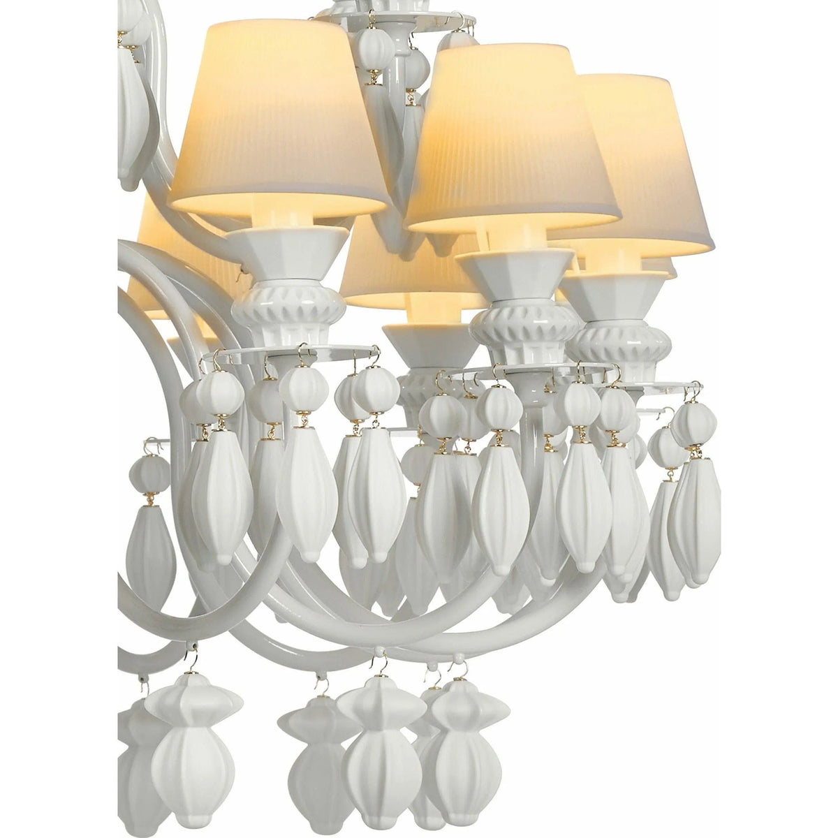 Lladro - Belle de Nuit 24 Lights Chandelier - 01023914 | Montreal Lighting & Hardware