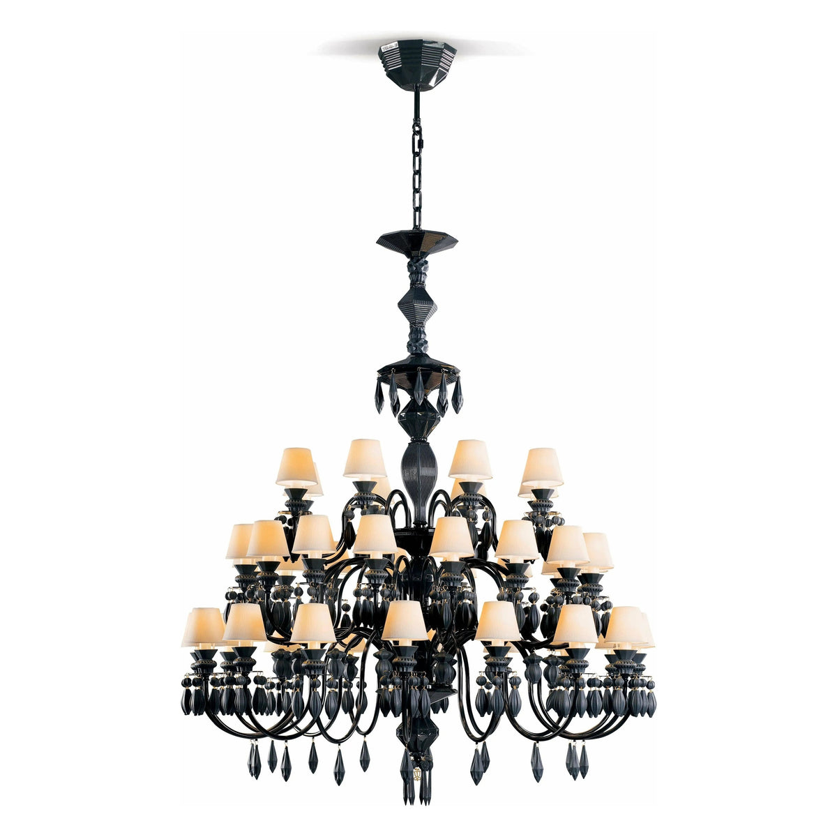 Lladro - Belle de Nuit 40 Lights Chandelier - 01023753 | Montreal Lighting & Hardware