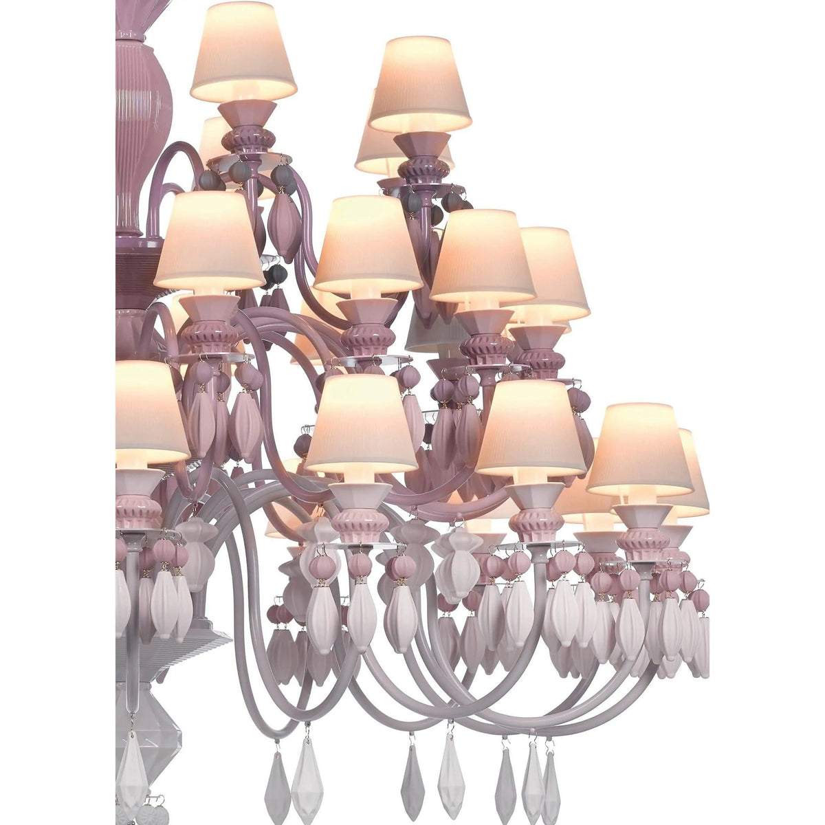 Lladro - Belle de Nuit 40 Lights Chandelier - 01023917 | Montreal Lighting & Hardware