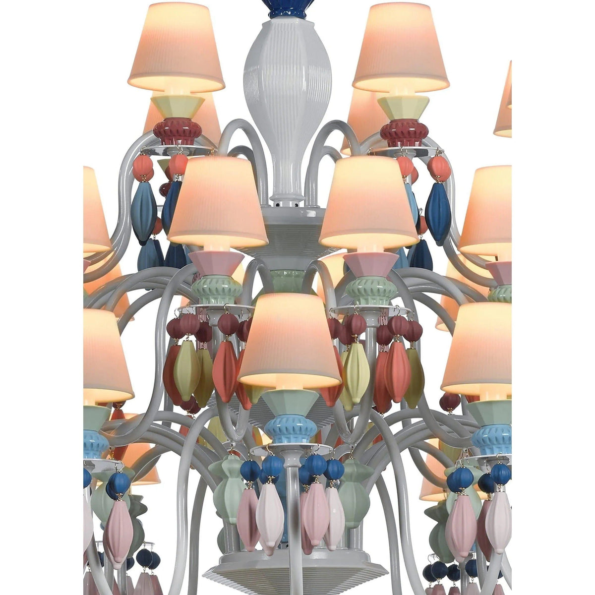 Lladro - Belle de Nuit 40 Lights Chandelier - 01023917 | Montreal Lighting & Hardware