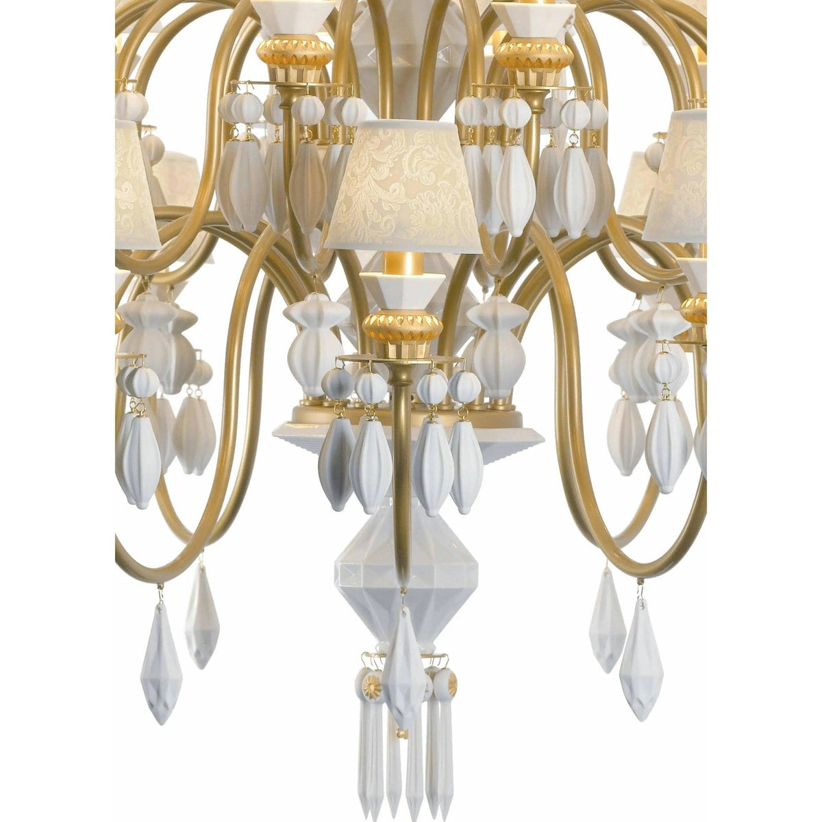 Lladro - Belle de Nuit 40 Lights Chandelier - 01023917 | Montreal Lighting & Hardware