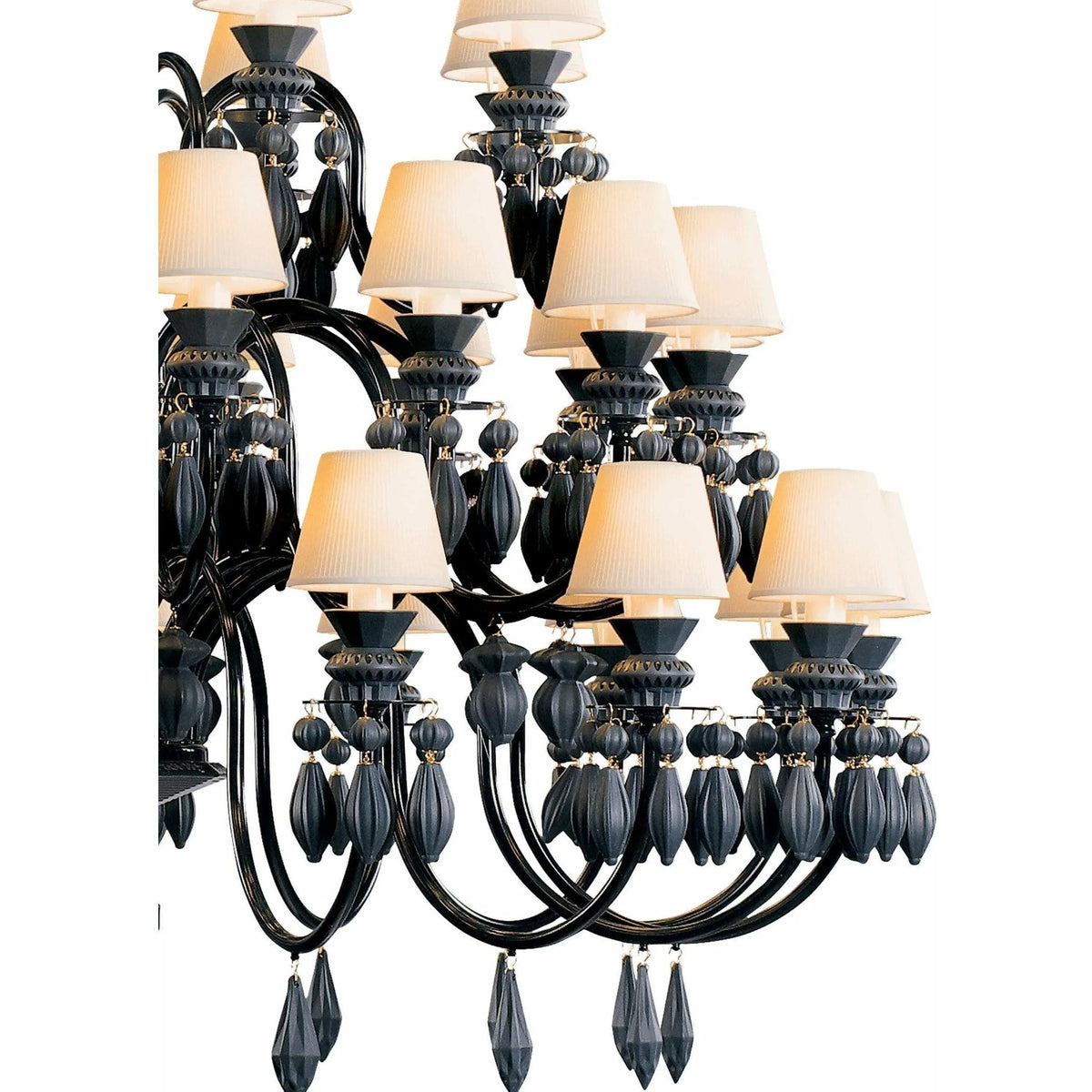 Lladro - Belle de Nuit 40 Lights Chandelier - 01023917 | Montreal Lighting & Hardware