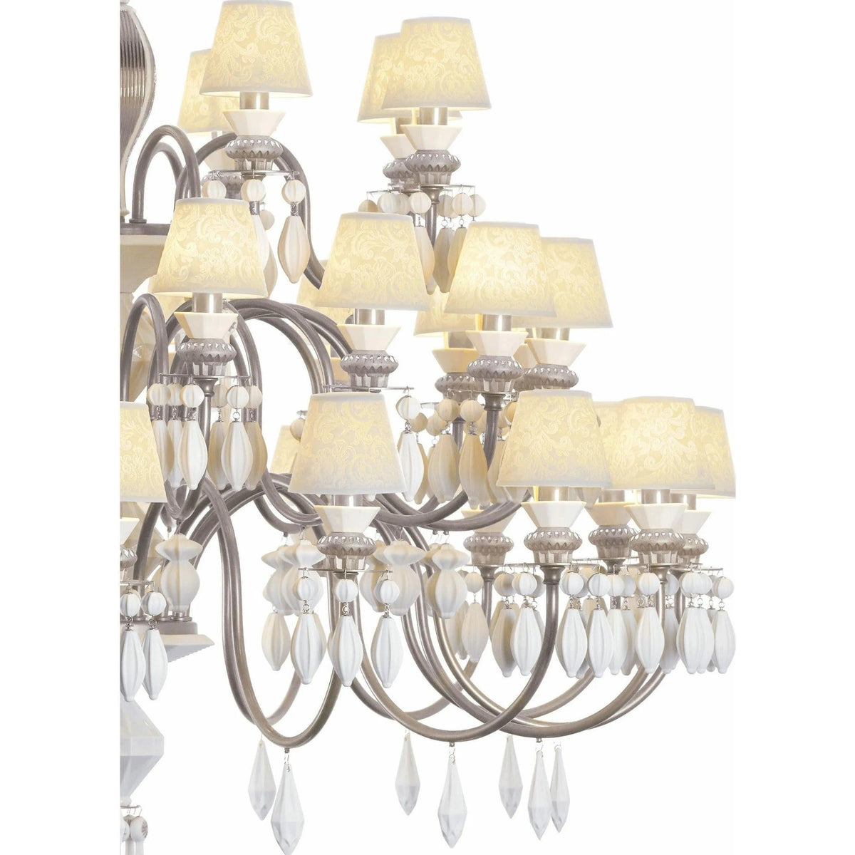 Lladro - Belle de Nuit 40 Lights Chandelier - 01023917 | Montreal Lighting & Hardware