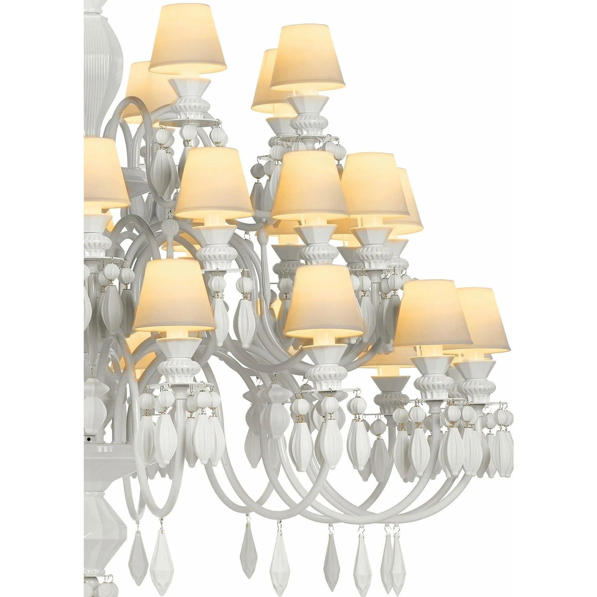 Lladro - Belle de Nuit 40 Lights Chandelier - 01023917 | Montreal Lighting & Hardware