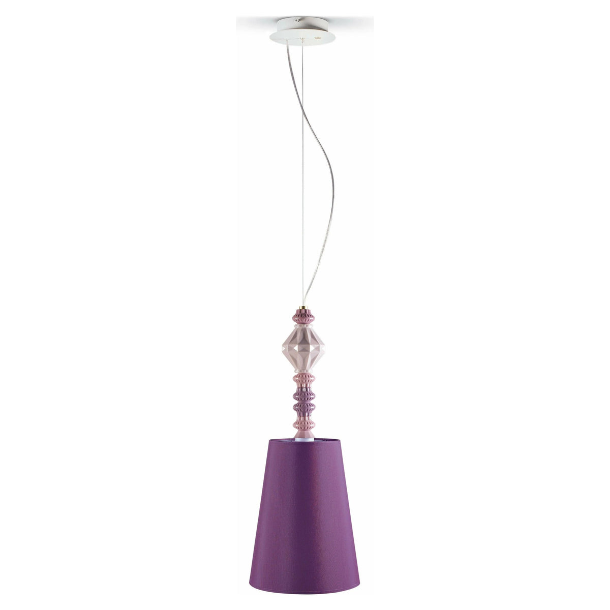 Lladro - Belle de Nuit Ceiling Lamp I - 01023415 | Montreal Lighting & Hardware