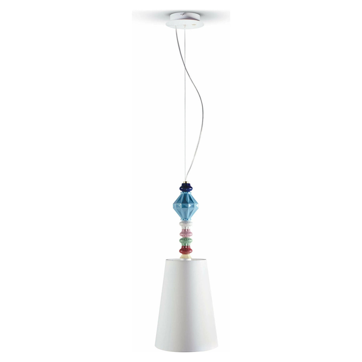 Lladro - Belle de Nuit Ceiling Lamp I - 01023432 | Montreal Lighting & Hardware