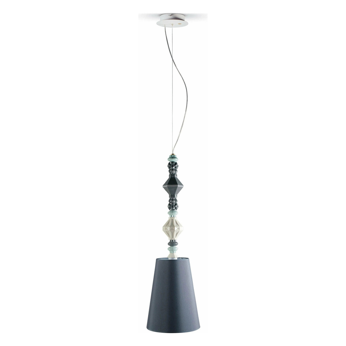 Lladro - Belle de Nuit Ceiling Lamp II - 01023384 | Montreal Lighting & Hardware