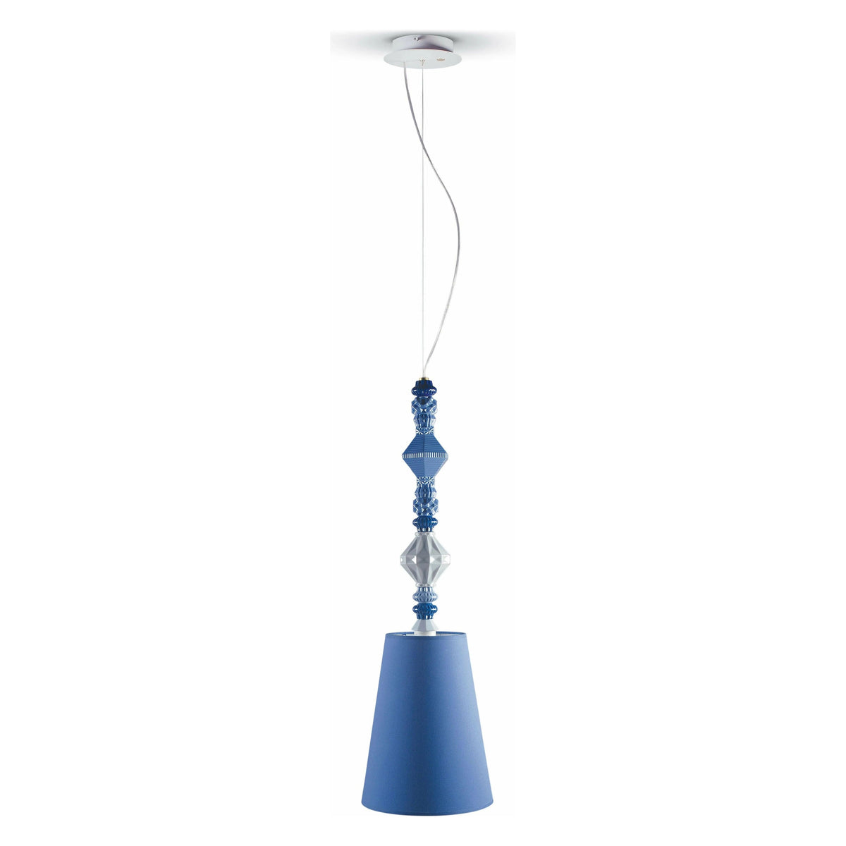 Lladro - Belle de Nuit Ceiling Lamp II - 01023401 | Montreal Lighting & Hardware