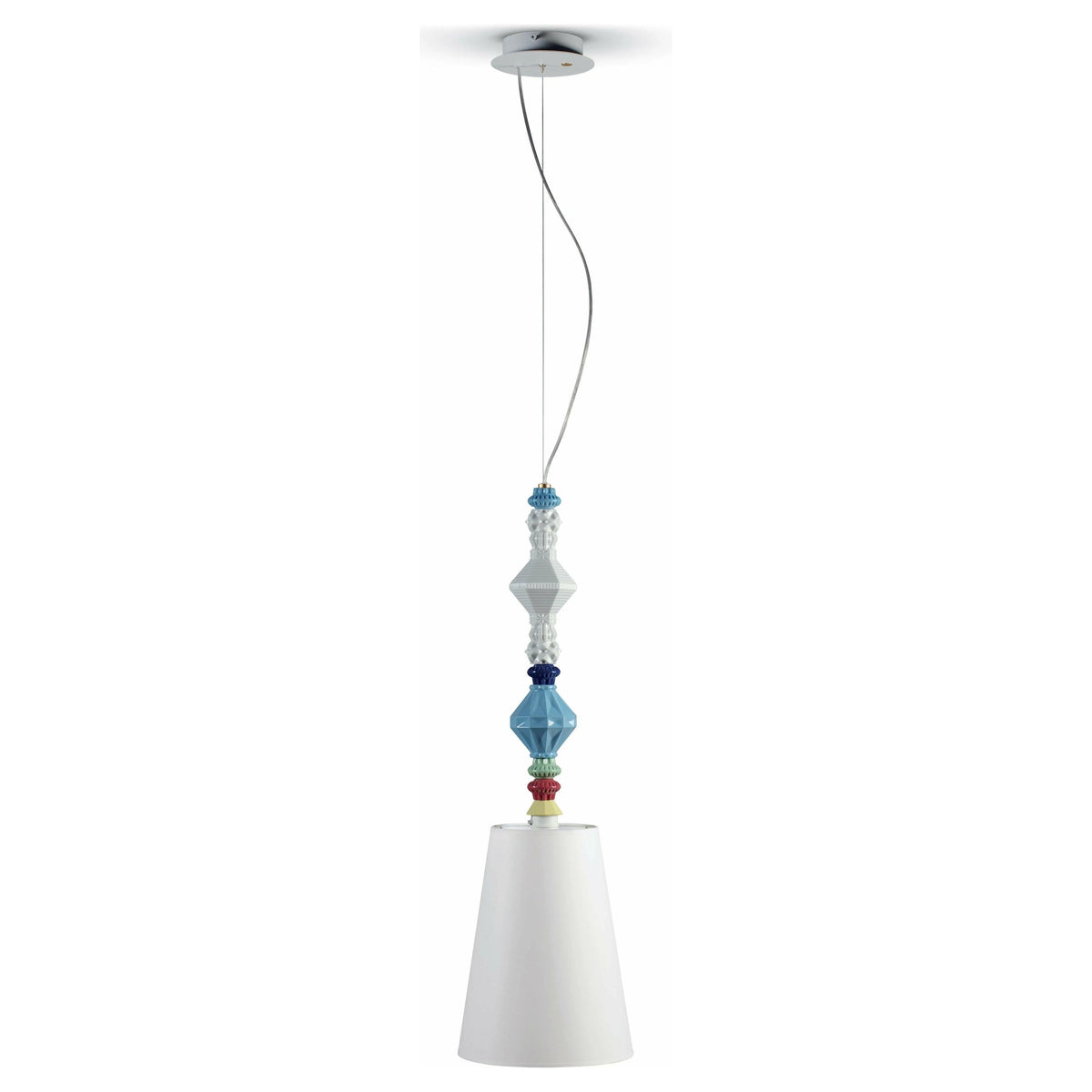 Lladro - Belle de Nuit Ceiling Lamp II - 01023435 | Montreal Lighting & Hardware