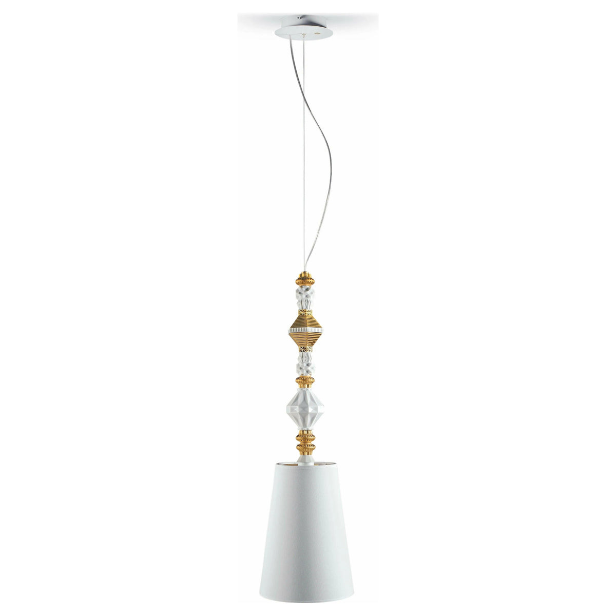 Lladro - Belle de Nuit Ceiling Lamp II - 01023452 | Montreal Lighting & Hardware