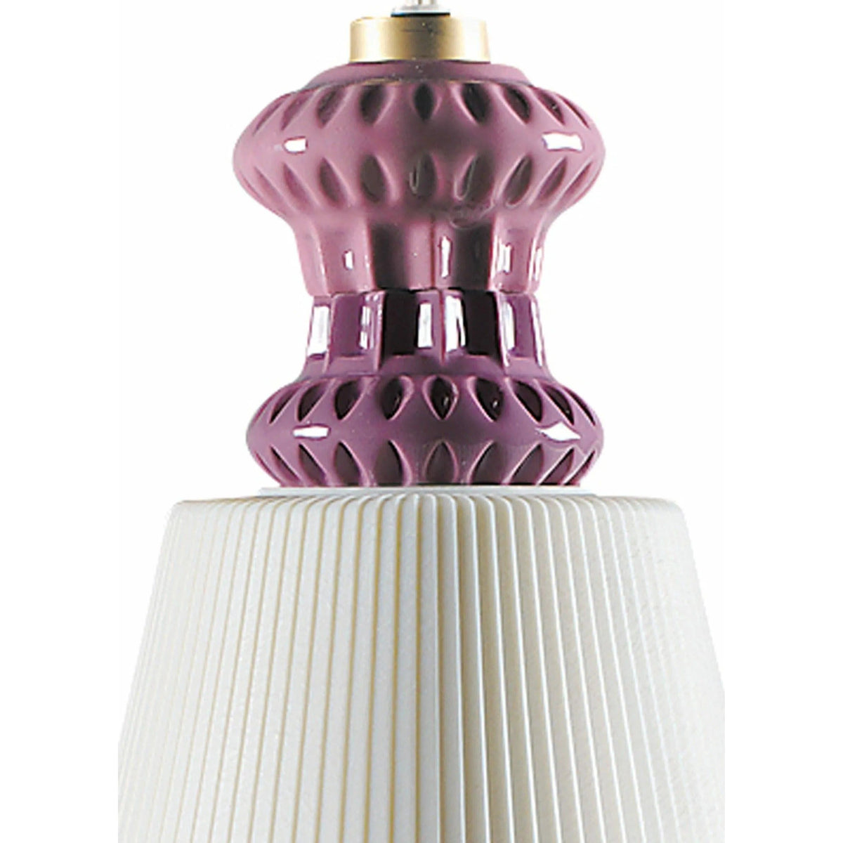 Lladro - Belle de Nuit Ceiling Lamp with Lithophane - 01023395 | Montreal Lighting & Hardware