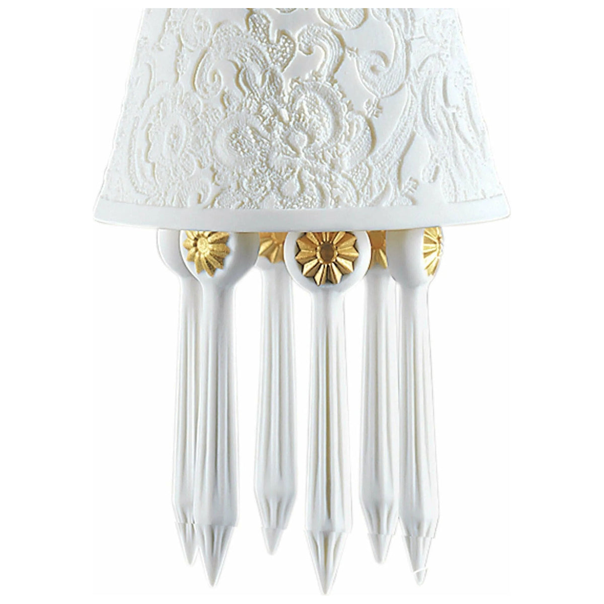 Lladro - Belle de Nuit Ceiling Lamp with Lithophane - 01023395 | Montreal Lighting & Hardware